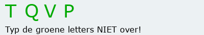 Bevestigingscode