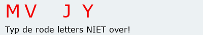 Bevestigingscode