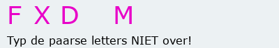 Bevestigingscode