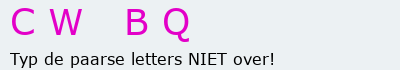 Bevestigingscode