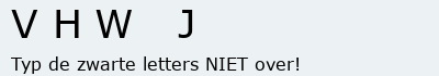 Bevestigingscode