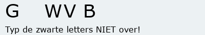 Bevestigingscode
