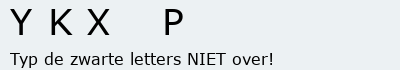 Bevestigingscode