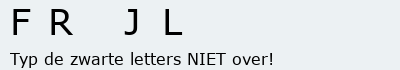 Bevestigingscode