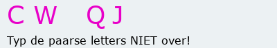 Bevestigingscode