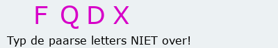 Bevestigingscode