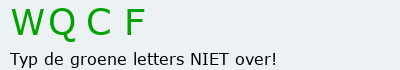 Bevestigingscode