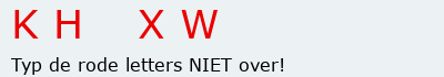 Bevestigingscode