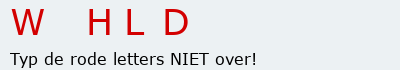 Bevestigingscode
