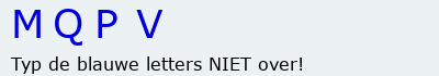Bevestigingscode