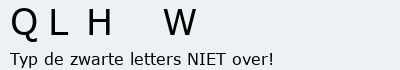Bevestigingscode