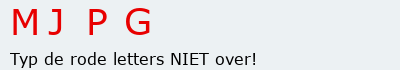 Bevestigingscode