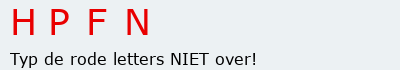 Bevestigingscode