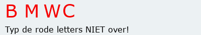 Bevestigingscode