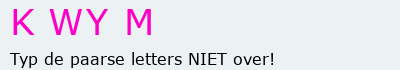 Bevestigingscode
