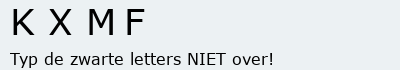 Bevestigingscode