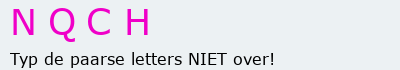 Bevestigingscode