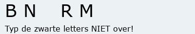 Bevestigingscode