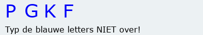 Bevestigingscode