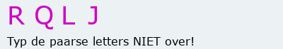Bevestigingscode