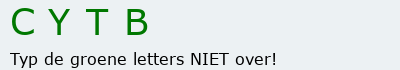 Bevestigingscode