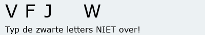Bevestigingscode