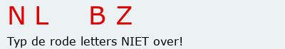 Bevestigingscode