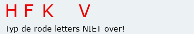 Bevestigingscode