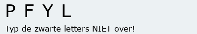 Bevestigingscode
