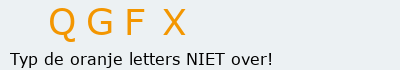 Bevestigingscode