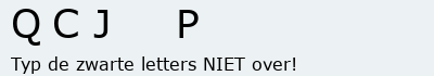Bevestigingscode