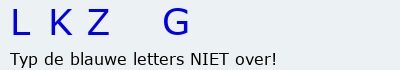 Bevestigingscode