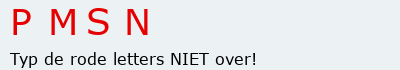Bevestigingscode