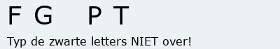 Bevestigingscode