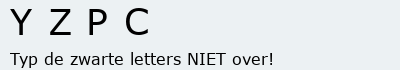 Bevestigingscode