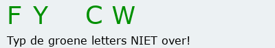 Bevestigingscode