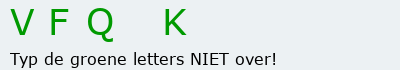 Bevestigingscode