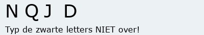 Bevestigingscode