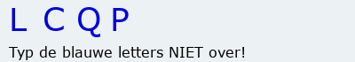 Bevestigingscode