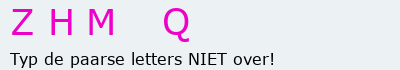 Bevestigingscode