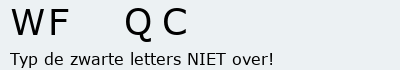 Bevestigingscode