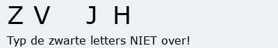 Bevestigingscode