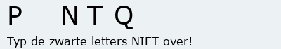 Bevestigingscode