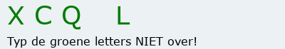 Bevestigingscode
