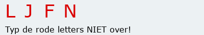 Bevestigingscode