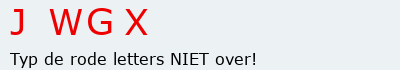 Bevestigingscode