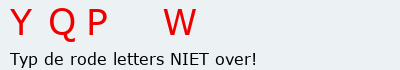 Bevestigingscode