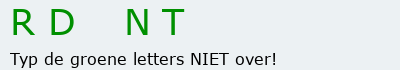 Bevestigingscode