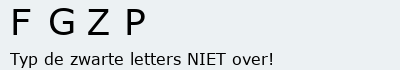 Bevestigingscode