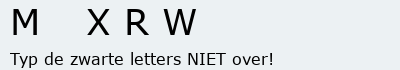 Bevestigingscode